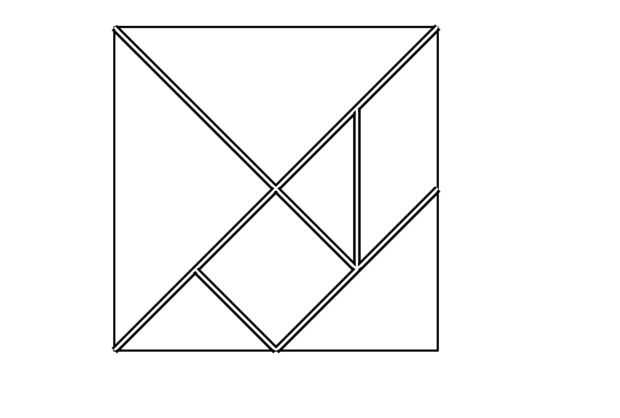 tangram de papel