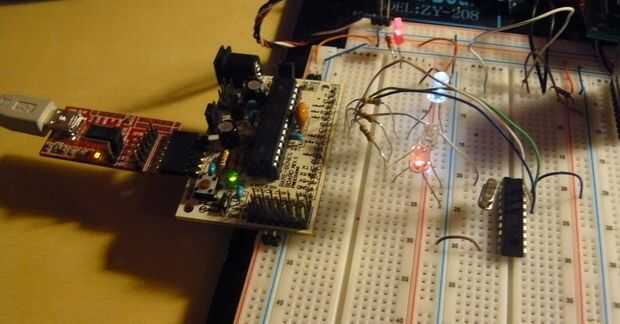 Cómo Programar Un Avr Arduino Con Otro Arduino Paso 5 Quema Usbtinyisp Firmware A Un 5348