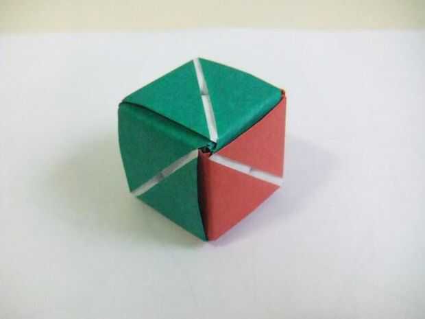 Cubo De Origami Rose Paso 7 Felicidades Ahora Tienes Un