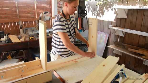 Cómo hacer una organizador caja para guardar tornillos / Paso 1 La caja grande