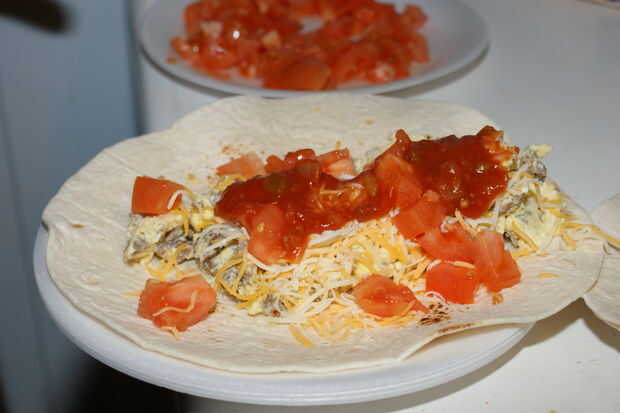Hacer Burritos de desayuno - askix.com
