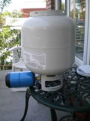 A hook pool how do heater up propane you