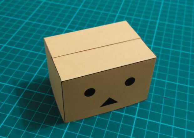 Robot De Cartón En Danboard Paso 1 Montaje