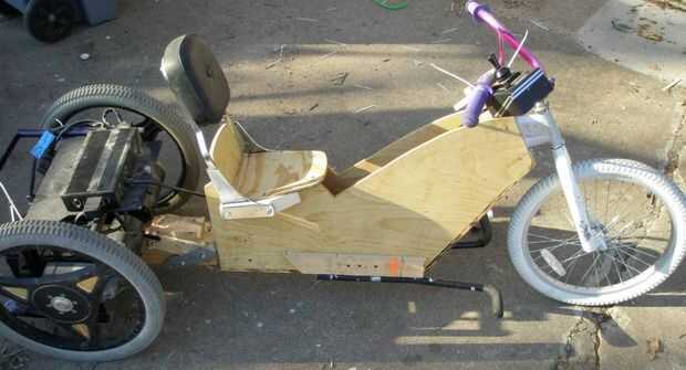 triciclo electrico casero