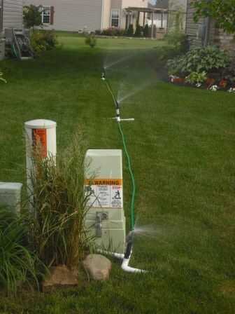 Un aspersor de cabeza tres para céspedes impar / Paso 9: uso: - askix.com