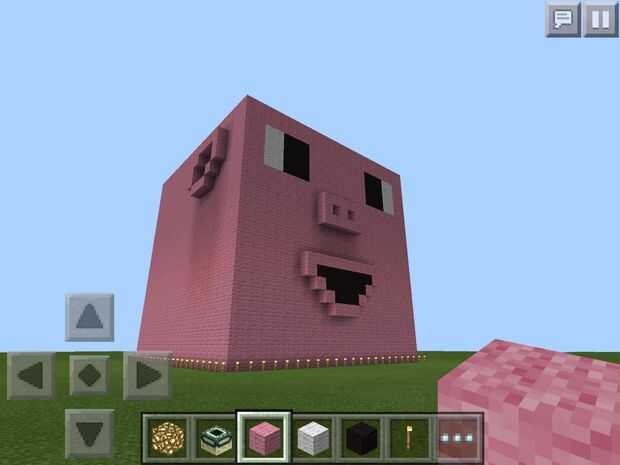 Lindo Cerdo Cabeza De Gigante Minecraft Askixcom