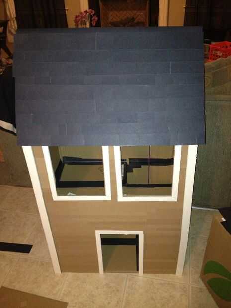 casas de muñeca de carton