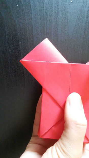 Plegar Una Rosa Origami Paso 12 Deshacerse De Las Aletas