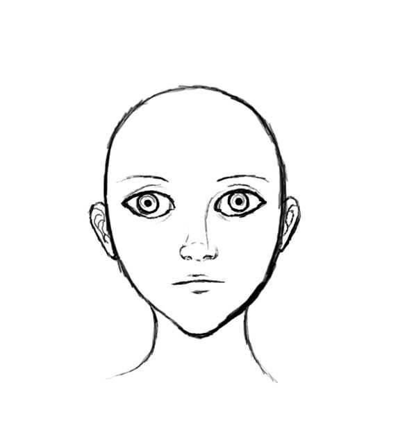 Cómo dibujar un rostro humano / Paso 8: 