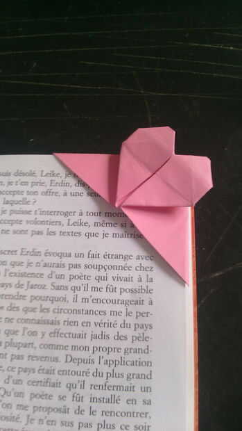 Marcapáginas De Origami Corazón Askixcom