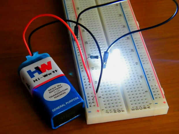 Cómo Usar Un Protoboard Con Ejemplo Paso 3 El Circuito 6766