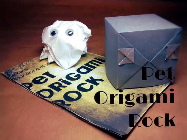 Manual Y Origami Roca Del Animal Doméstico Askixcom