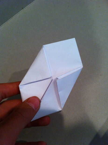 Origami Papel Glowie Paso 9 Inflar El Papel Askixcom