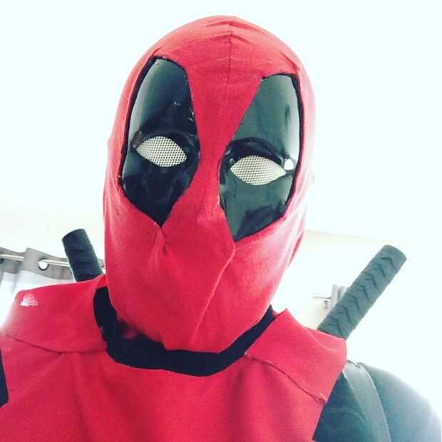 Máscara de Deadpool