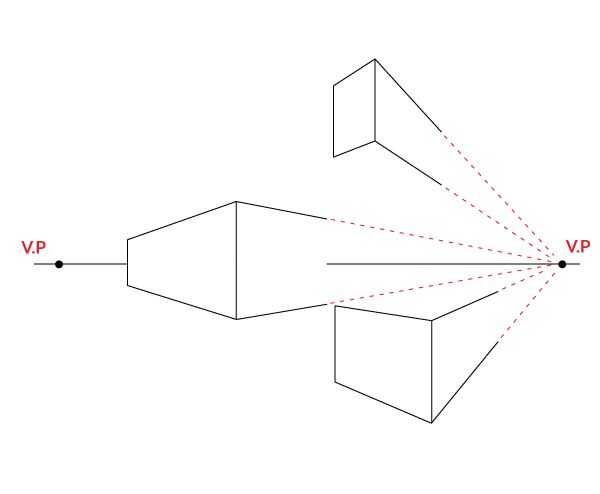 Como Hacer Un Dibujo De Perspectiva De Dos Puntos Paso 5 Cajas Basicas 3 Askix Com