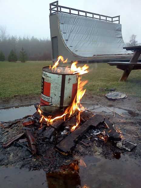 Intercambiador de calor de la estufa de leña / Paso 5: Preparación de