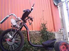 triciclo con motor 50cc