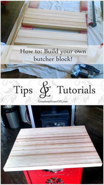 Cómo construir su propio bloque de carnicero - askix.com