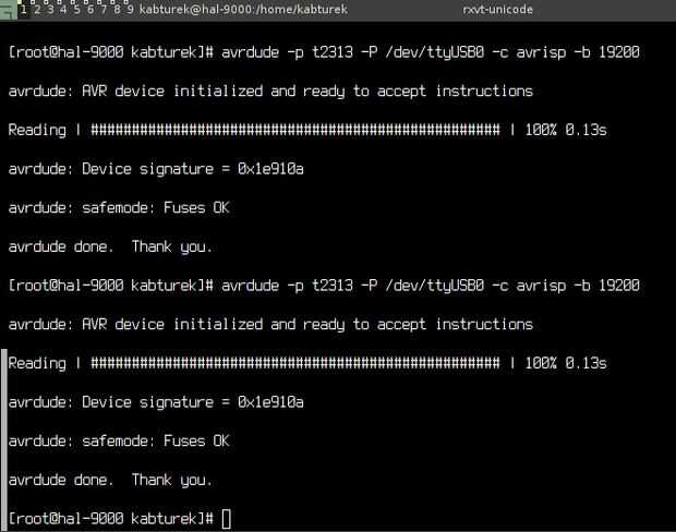 Cómo Programar Un Avr Arduino Con Otro Arduino Paso 4 Usar Con Avrdude 4245