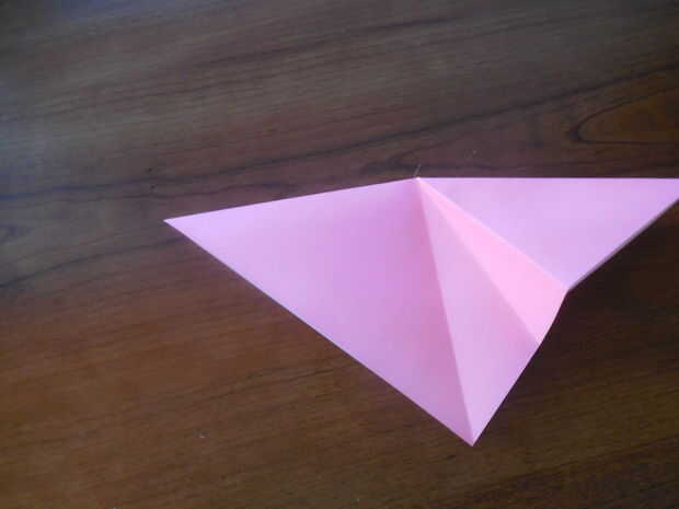 Nave Espacial De Origami Fácil Paso 2 Paso 2 Las Alas