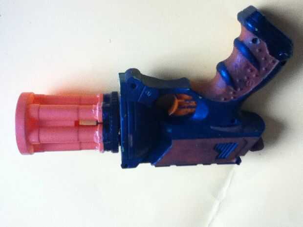 Pistola ametralladora de Nerf! - askix.com
