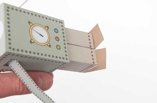 Paperbot - Robot de papel para imprimir y hacer / Paso 11: - askix.com