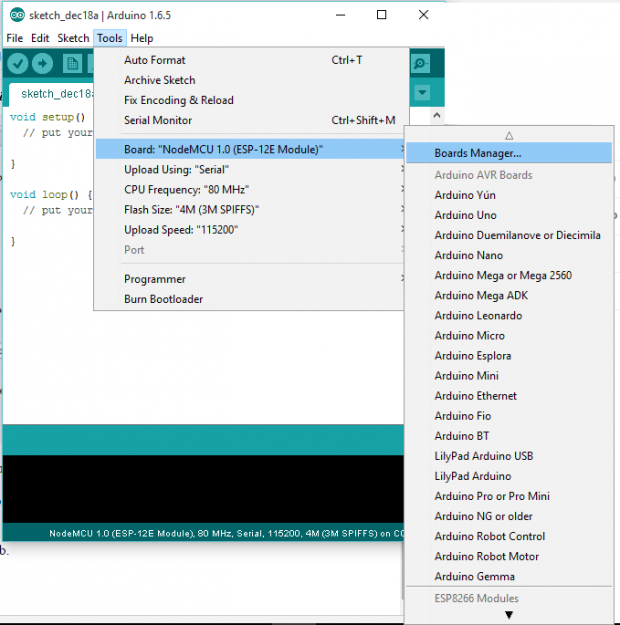 Guia Para Nodemcu Esp8266 En El Ide De Arduino Paso 2 0518