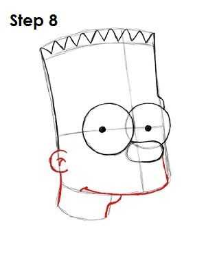 Como Dibujar A Bart Simpson Los Simpson Paso 8 Paso 8 Askix Com