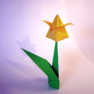 Tulipán De Origami Askixcom