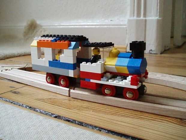 Brio tren madera