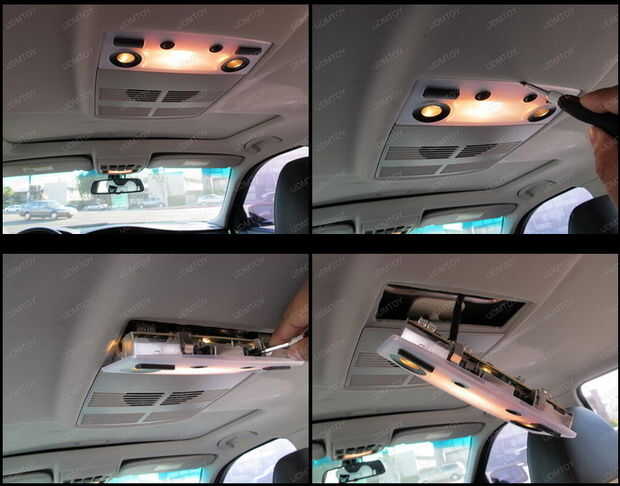 SMD LED iluminación interior bmw e60 e61 5er azul refrescos Touring interior luz azul